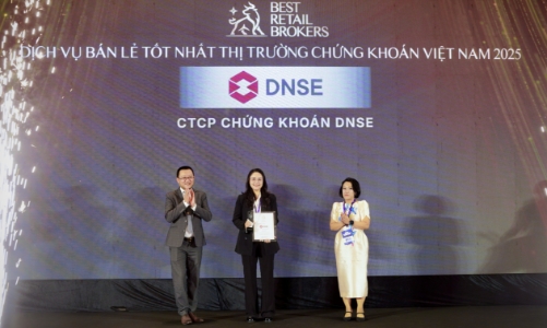 DNSE lọt Top 10 công ty có dịch vụ bán lẻ tốt nhất thị trường chứng khoán Việt Nam