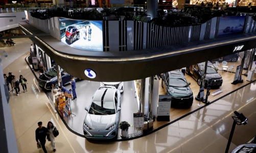 Sự bùng nổ của thị trường ô tô điện Trung Quốc qua một biểu đồ