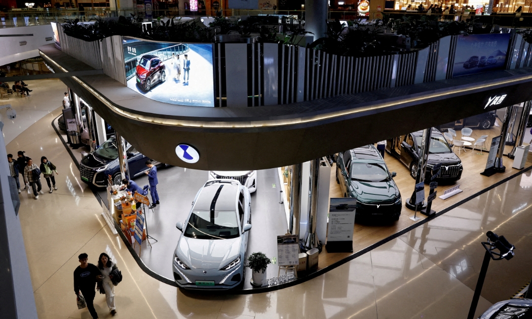 Sự bùng nổ của thị trường ô tô điện Trung Quốc qua một biểu đồ