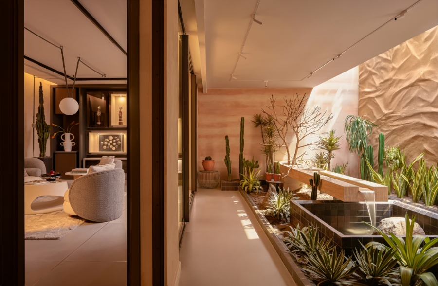 Ảnh thực tế tầng trải nghiệm biệt thự song lập tại Retreat Forest.