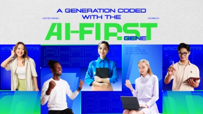 A generation coded with the AI-first gene