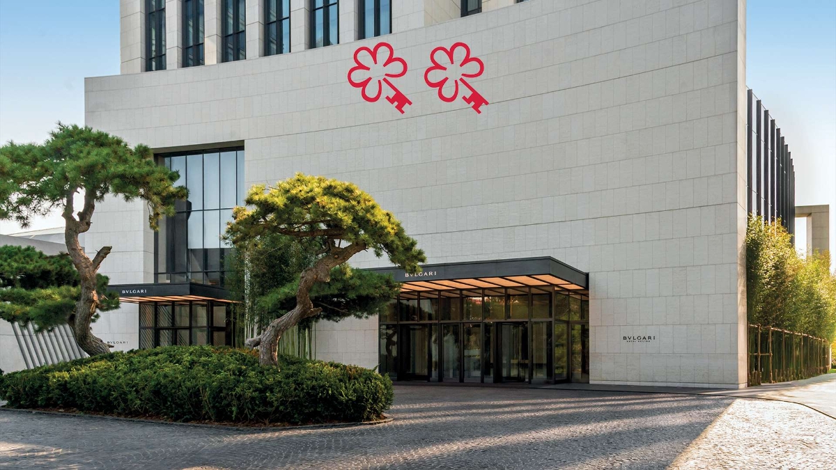 Bvlgari Hotel Bắc Kinh nhận Hai Chìa Khóa Michelin.