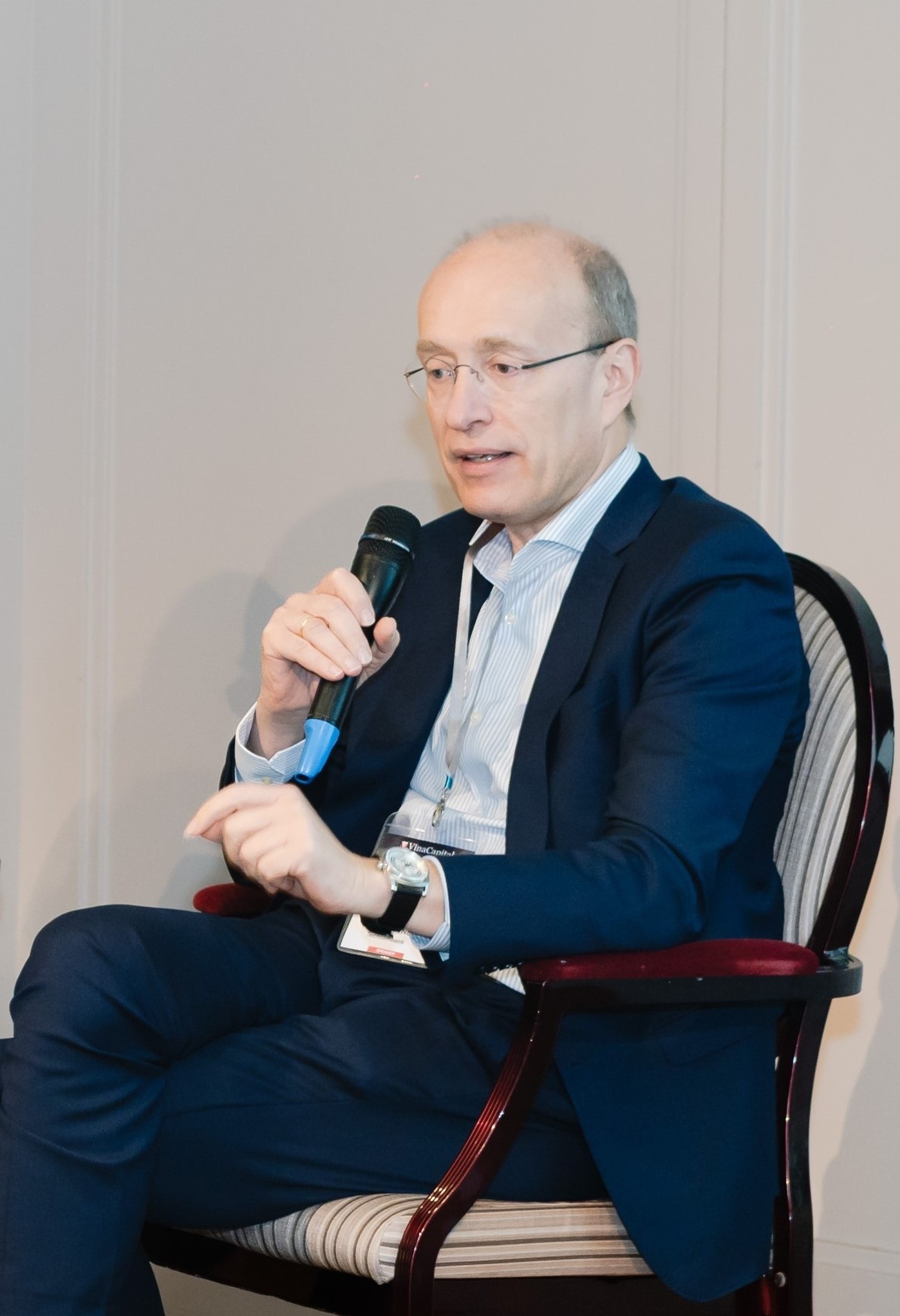 Ông Jens Lottner, Tổng giám đốc Techcombank.