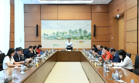 Quang cảnh phiên thảo luận Tổ 11