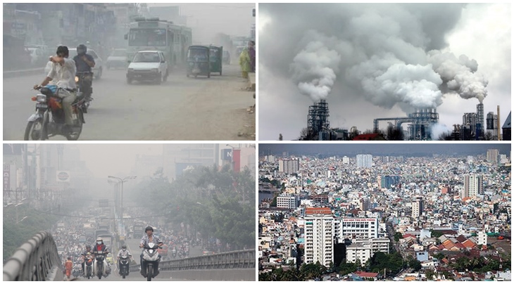 Công khai chỉ số AQI và chất lượng môi trường nước trên bản đồ số.