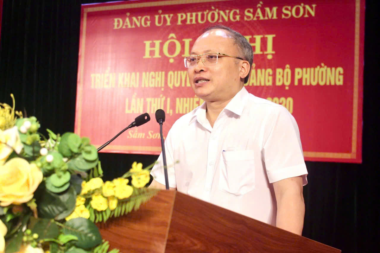 Ông Lê Trọng Thụ giữ chức vụ Giám đốc Sở Tài chính tỉnh Thanh Hóa