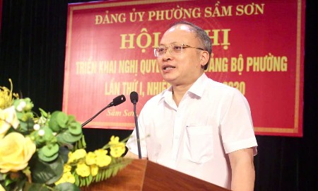 Ông Lê Trọng Thụ giữ chức vụ Giám đốc Sở Tài chính tỉnh Thanh Hóa
