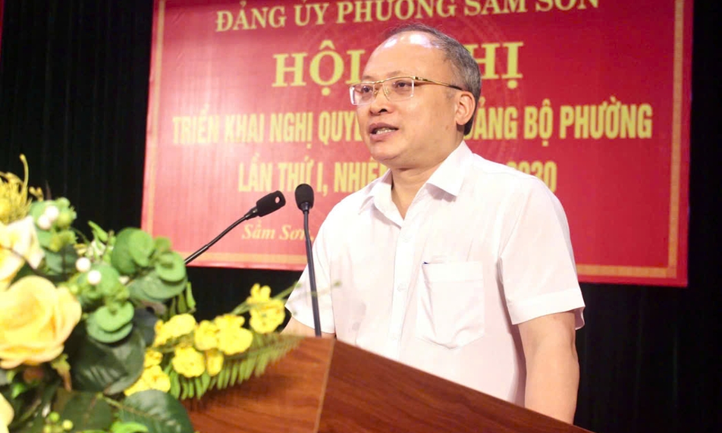 Ông Lê Trọng Thụ giữ chức vụ Giám đốc Sở Tài chính tỉnh Thanh Hóa