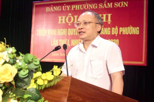 Ông Lê Trọng Thụ giữ chức vụ Giám đốc Sở Tài chính tỉnh Thanh Hóa