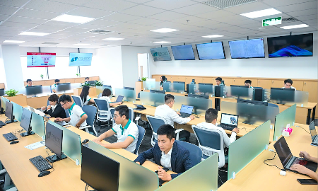 Toàn cảnh Trung tâm Khôi phục và Bảo vệ Dữ liệu FSI DDS (FSI DDS – Data Recovery & Protection Center).