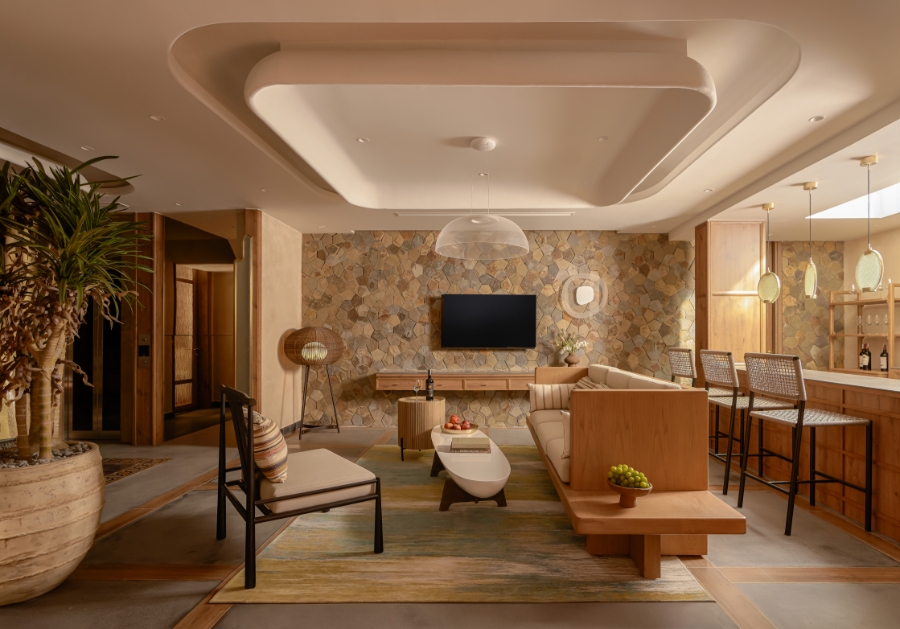 Biệt thự có tầng trải nghiệm tại hầm riêng lần đầu xuất hiện tại phía Tây TP.HCM.