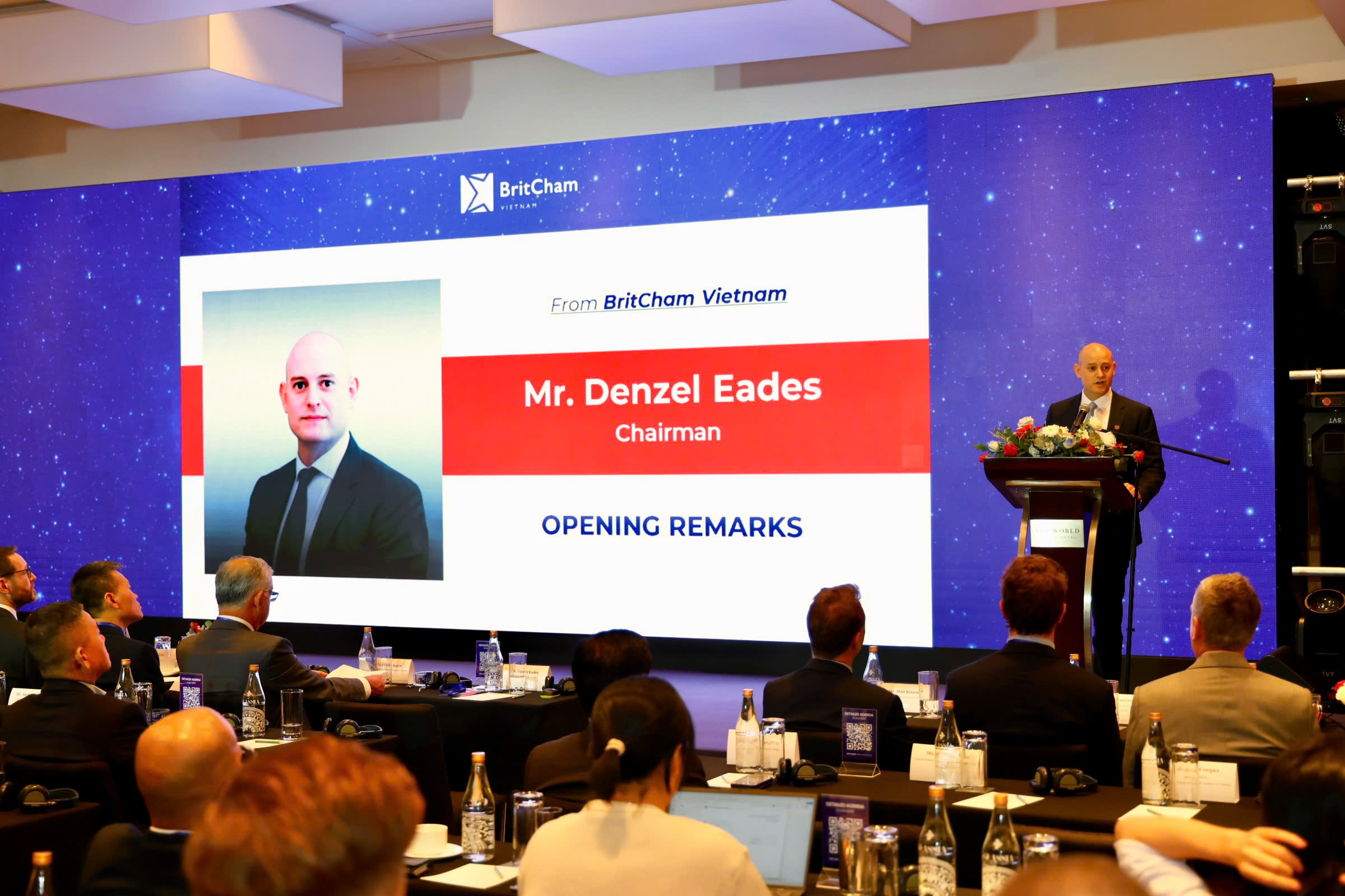 Mr. Denzel Eades, Chairman of the British Chamber of Commerce in Vietnam (BritCham). (Photo: BritCham)