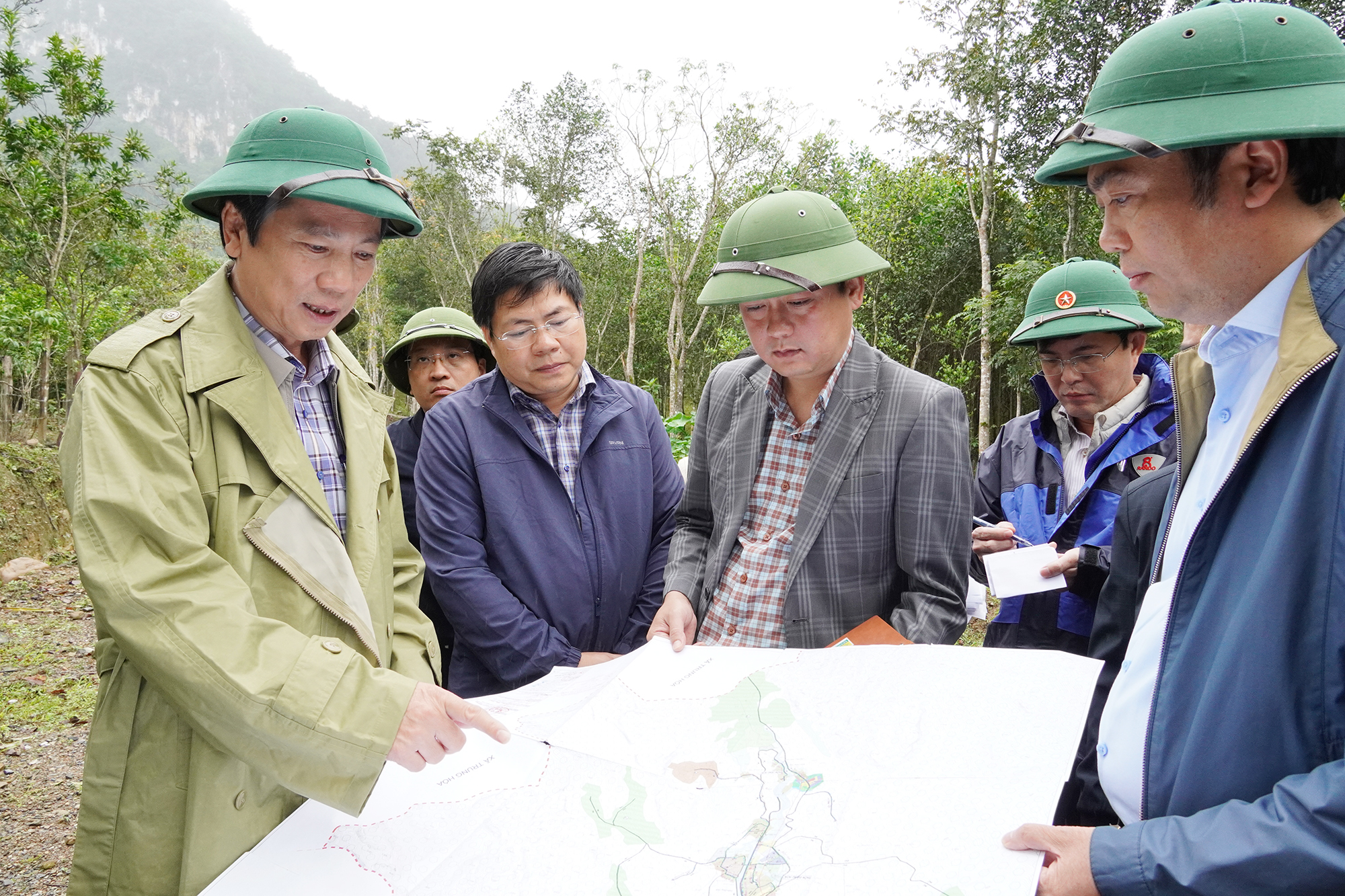 Phó Chủ tịch Thường trực UBND tỉnh Quảng Trị kiểm tra tại xã Kim Điền