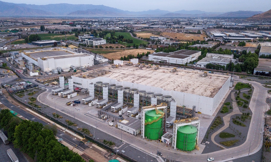 Trung tâm dữ liệu của Google ở Quilicura.