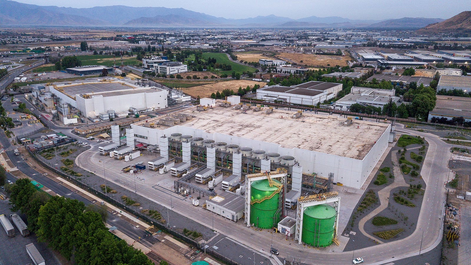 Trung tâm dữ liệu của Google ở Quilicura.