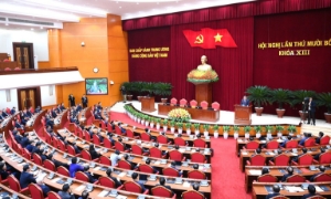 Ngày làm việc thứ hai và bế mạc Hội nghị Trung ương 14 khóa XIII
