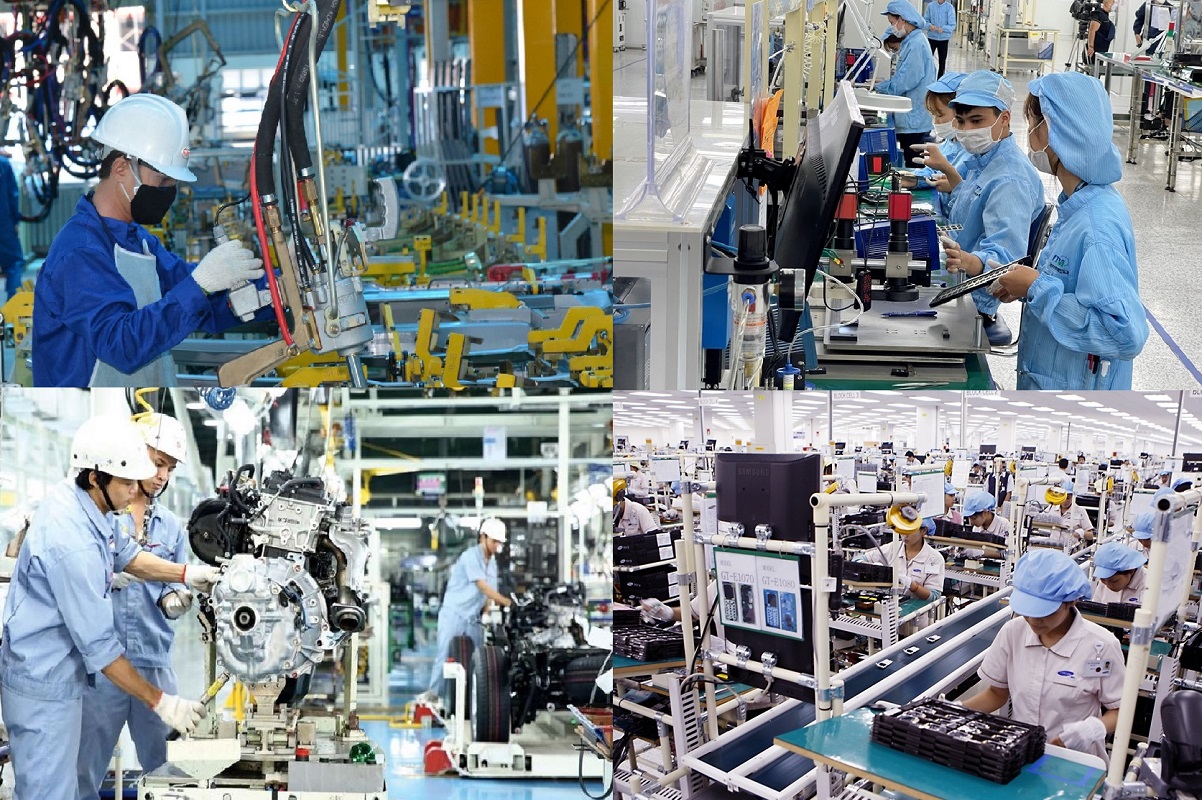 Sự phục hồi và tăng trưởng được ghi nhận ở nhiều ngành công nghiệp trọng điểm.