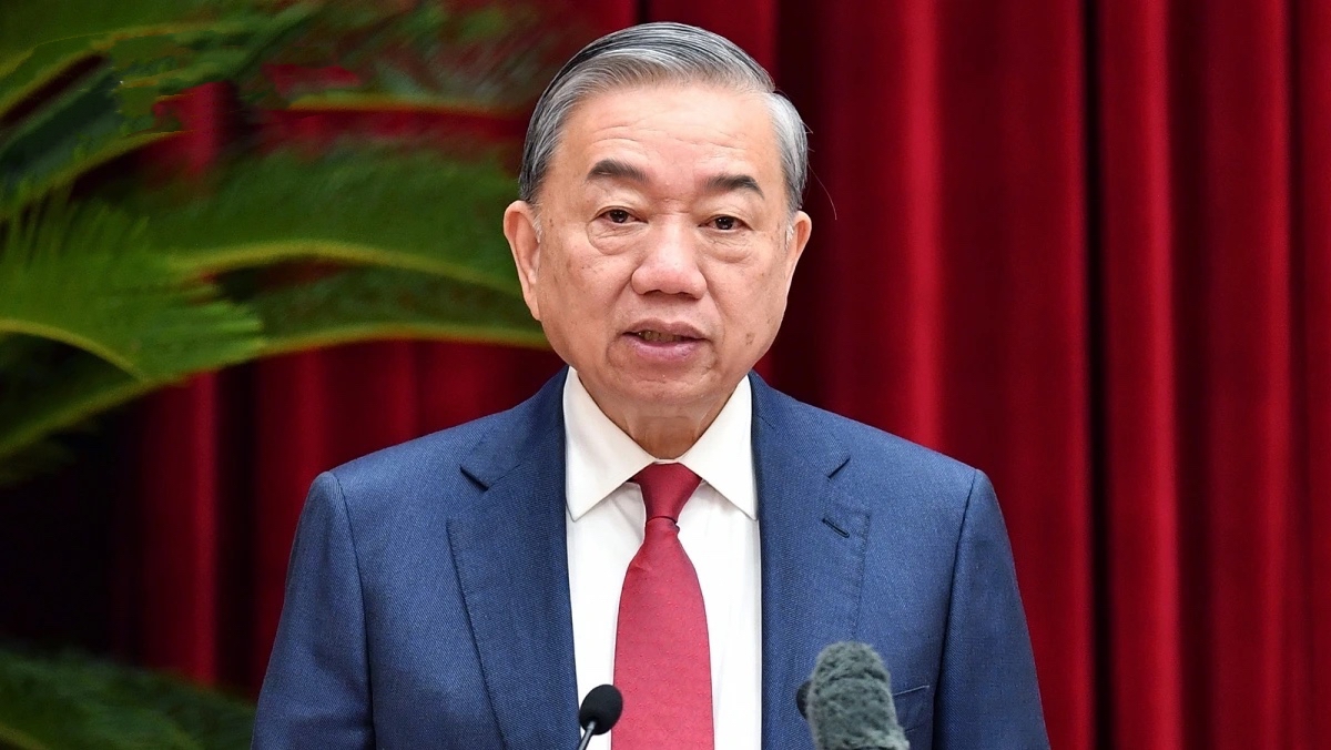 Tổng Bí thư Tô Lâm phát biểu bế mạc Hội nghị Trung ương lần thứ 14, Ban Chấp hành Trung ương Đảng khoá XIII.