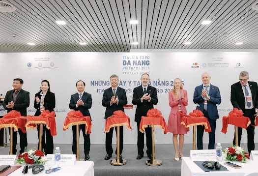  Thực hiện nghi thức khai mạc Những Ngày Ý tại Đà Nẵng 2025.