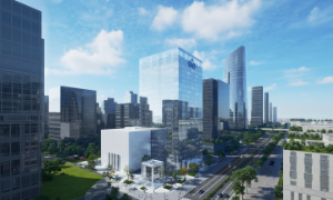 Phối cảnh dự án Tổ hợp không gian sáng tạo CMC- CCS Hà Nội
