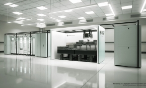 Bản vẽ máy tính lượng tử Helios của Quantinuum