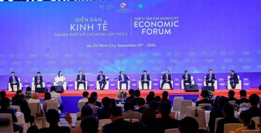 Diễn đàn Kinh tế Thành phố Hồ Chí Minh (HEF) năm 2024. Ảnh: C4IR