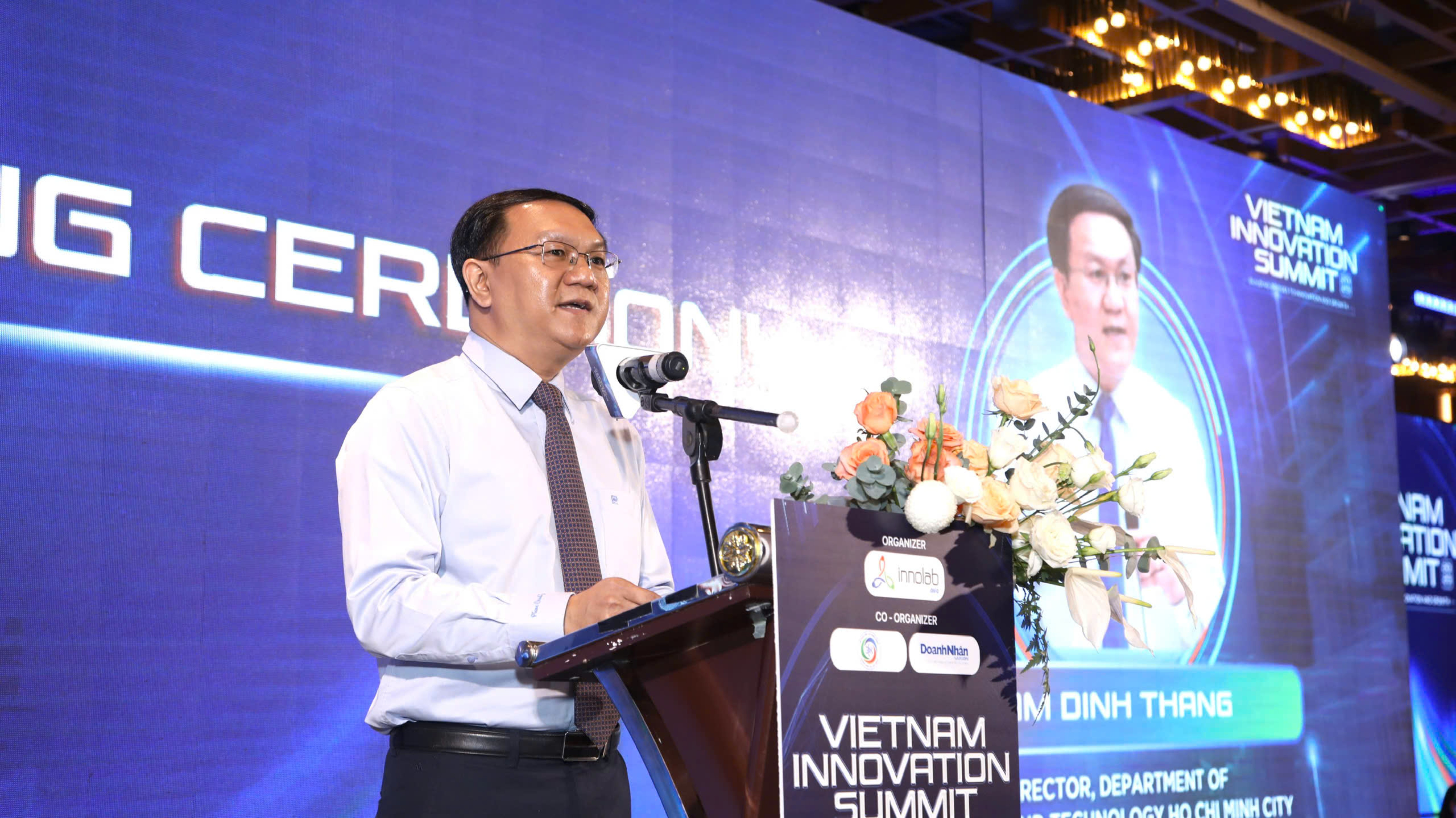 Ông Lâm Đình Thắng, Giám đốc Sở Khoa học và Công nghệ TP. Hồ Chí Minh.