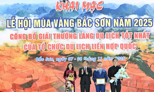 Mùa vàng Bắc Sơn: Niềm tự hào nhân đôi với danh hiệu “Làng du lịch tốt nhất thế giới 2025”