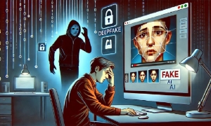 AI đang biến đổi cơ bản cấu trúc hành vi phạm tội. Ảnh AI minh họa