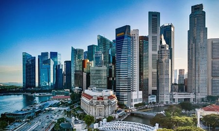 Năm nay đánh dấu 50 năm hoạt động của Ngân hàng Hoàng gia Canada tại Singapore, trung tâm quan trọng trong chiến lược phát triển châu Á. (Nguồn ảnh: Getty Images)
