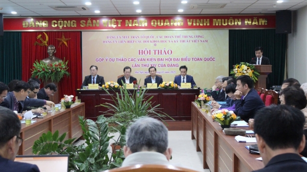 Phát huy trí tuệ của đội ngũ trí thức, nhà khoa học đóng góp hoàn thiện Dự thảo các Văn kiện Đại hội XIV của Đảng
