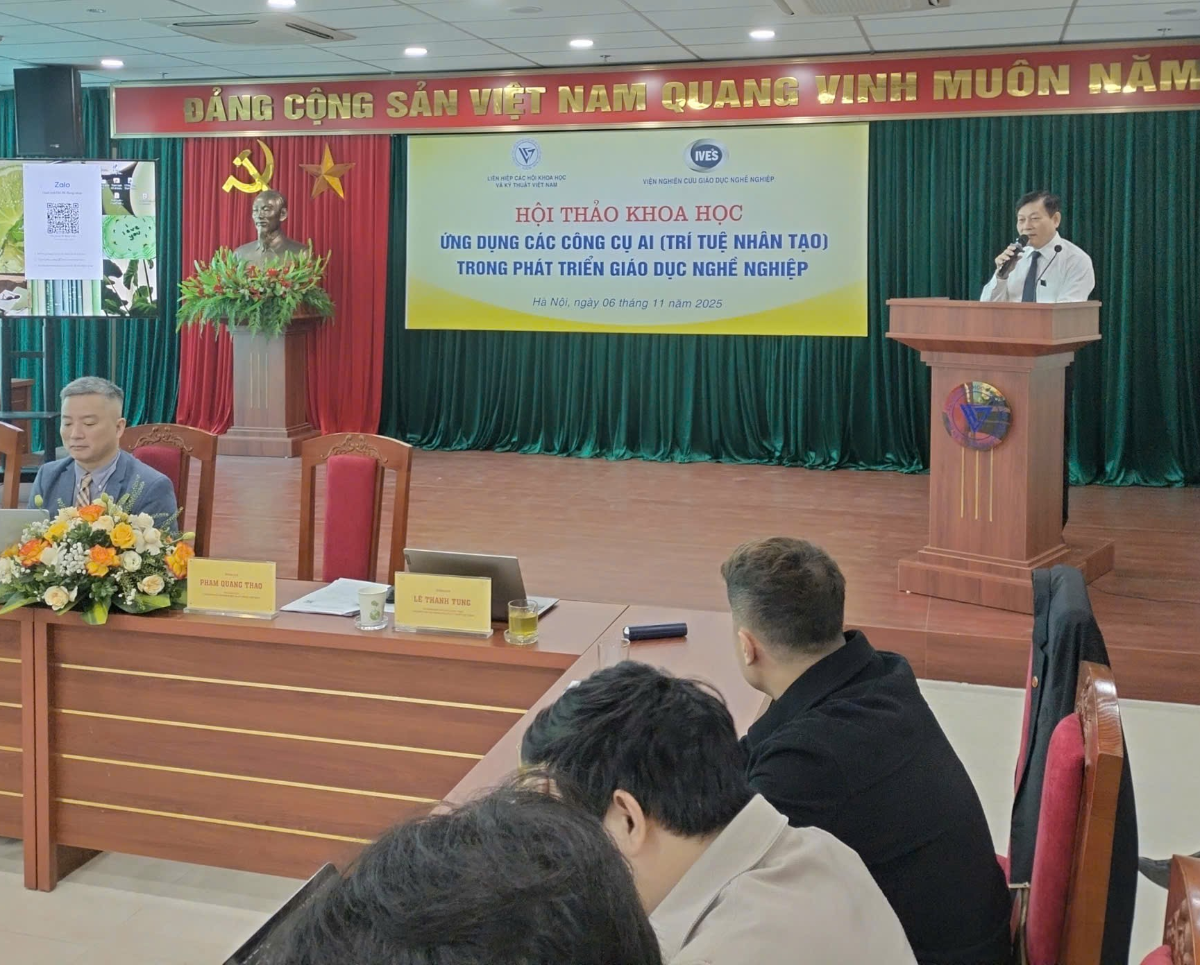 Ông Nguyễn Thành Hưng:&nbsp;Ứng dụng AI trong giáo dục nghề nghiệp tại Việt Nam là xu hướng tất yếu, mang lại nhiều cơ hội để nâng cao chất lượng đào tạo, đáp ứng nhu cầu lao động trong thời đại số.