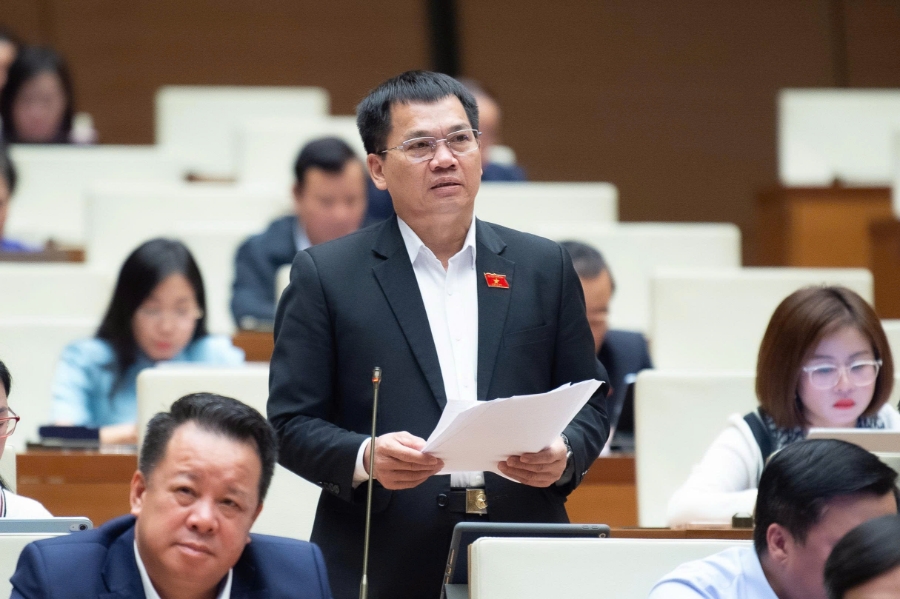 Đại biểu Dương Khắc Mai - Đoàn đại biểu Quốc hội tỉnh Lâm Đồng. Ảnh: Quốc hội.