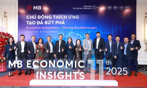MB Economic Insights 2025: Ghi dấu hành trình 11 năm lan tỏa giá trị