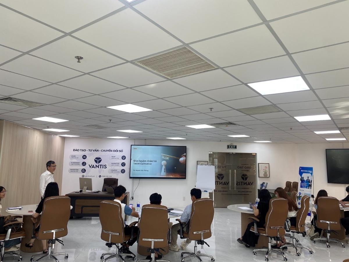 Lớp học NextGen CEO do VANTIS tổ chức. Ảnh VANTIS.