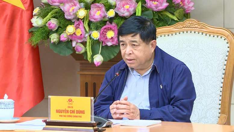  Phó Thủ tướng Nguyễn Chí Dũng yêu cầu cơ quan soạn thảo thay đổi tư duy và đổi mới cách tiếp cận bám sát tinh thần Nghị quyết 57 -  Ảnh: VGP. 