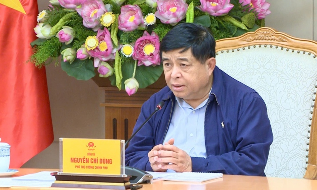Phó Thủ tướng Nguyễn Chí Dũng yêu cầu cơ quan soạn thảo thay đổi tư duy và đổi mới cách tiếp cận bám sát tinh thần Nghị quyết 57 - Ảnh: VGP.