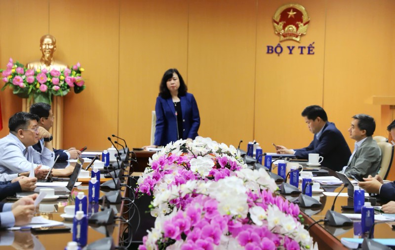 Bộ Y tế họp đánh giá tiến độ xây dựng dự án cơ sở 2 Bệnh viện Bạch Mai, Việt Đức.