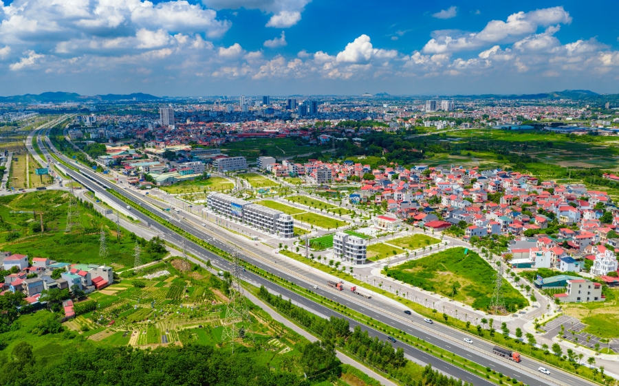 BV Bavella Green Park nằm tại vị trí cửa ngõ, liền kề cao tốc Hà Nội - Lạng Sơn.