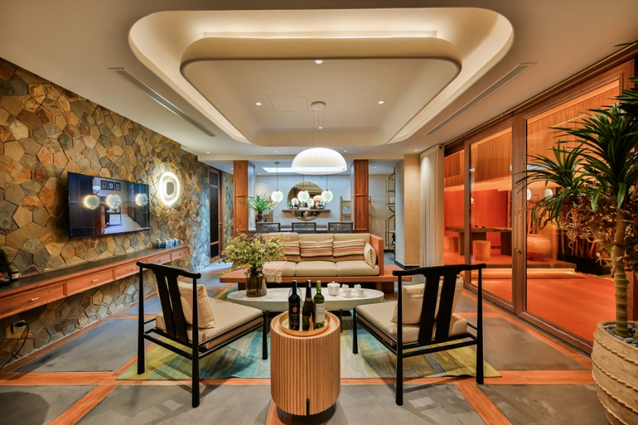 Biệt thự mẫu Retreat Forest vừa được chủ đầu tư Ecopark khai trương. Ảnh: MP.