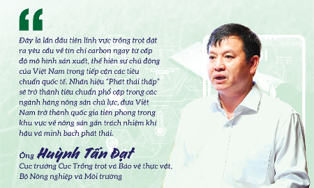 Ngành trồng trọt phải chuyển từ “sản lượng” sang “phát thải thấp”