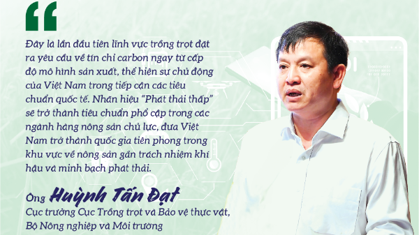 Ngành trồng trọt phải chuyển từ “sản lượng” sang “phát thải thấp”