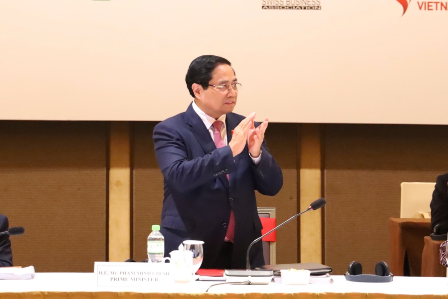Thủ tướng Chính phủ Phạm Minh Chính sẽ có phát biểu chỉ đạo sau khi lắng nghe ý kiến và đề xuất của cộng đồng doanh nghiệp trong và ngoài nước.