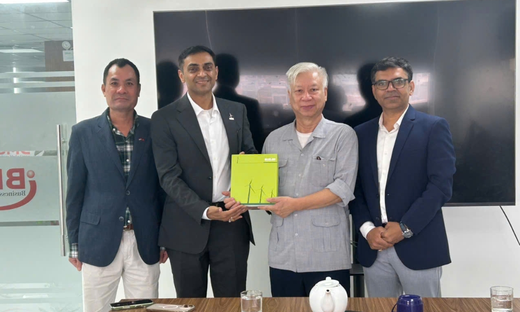 Đại diện Tập đoàn Suzlon làm việc với Tạp chí Kinh tế Việt Nam/VnEconomy