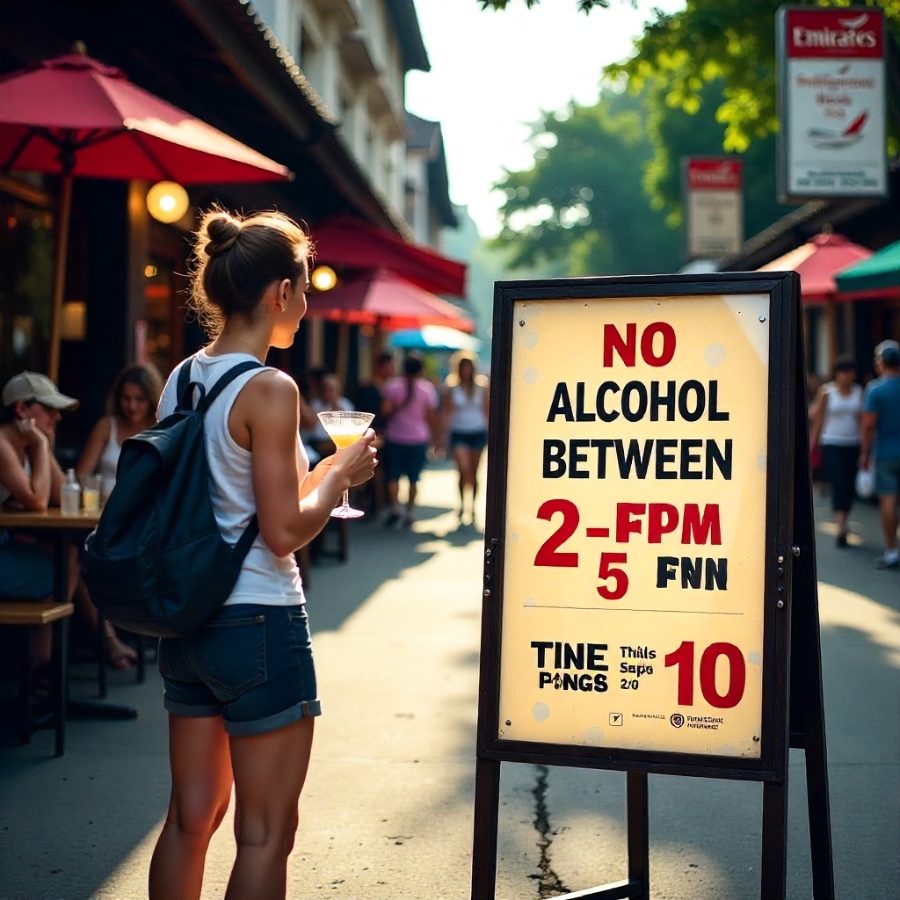 Luật kiểm soát rượu bia mới của Thái Lan chính thức có hiệu lực từ ngày 8/11 sẽ xử phạt người uống rượu bia ngoài khung giờ quy định.