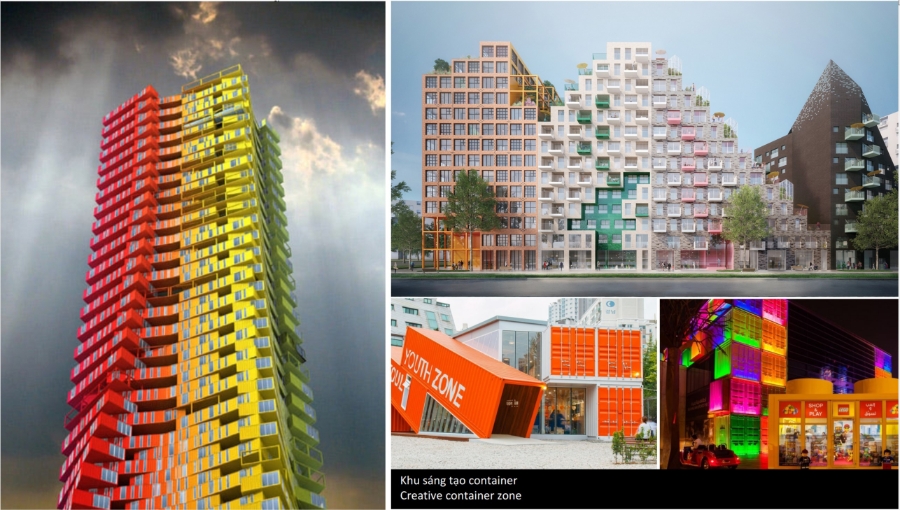 Minh họa ý tưởng phân khu “The 230s Zone”.