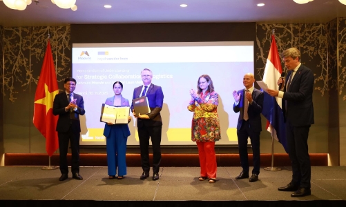 Việt Nam - Hà Lan mở rộng hợp tác kinh tế, đặc biệt trong lĩnh vực hạ tầng xanh và logistics