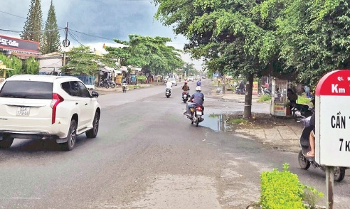 Cần Thơ thúc tiến độ giải phóng mặt bằng dự án mở rộng Quốc lộ 91