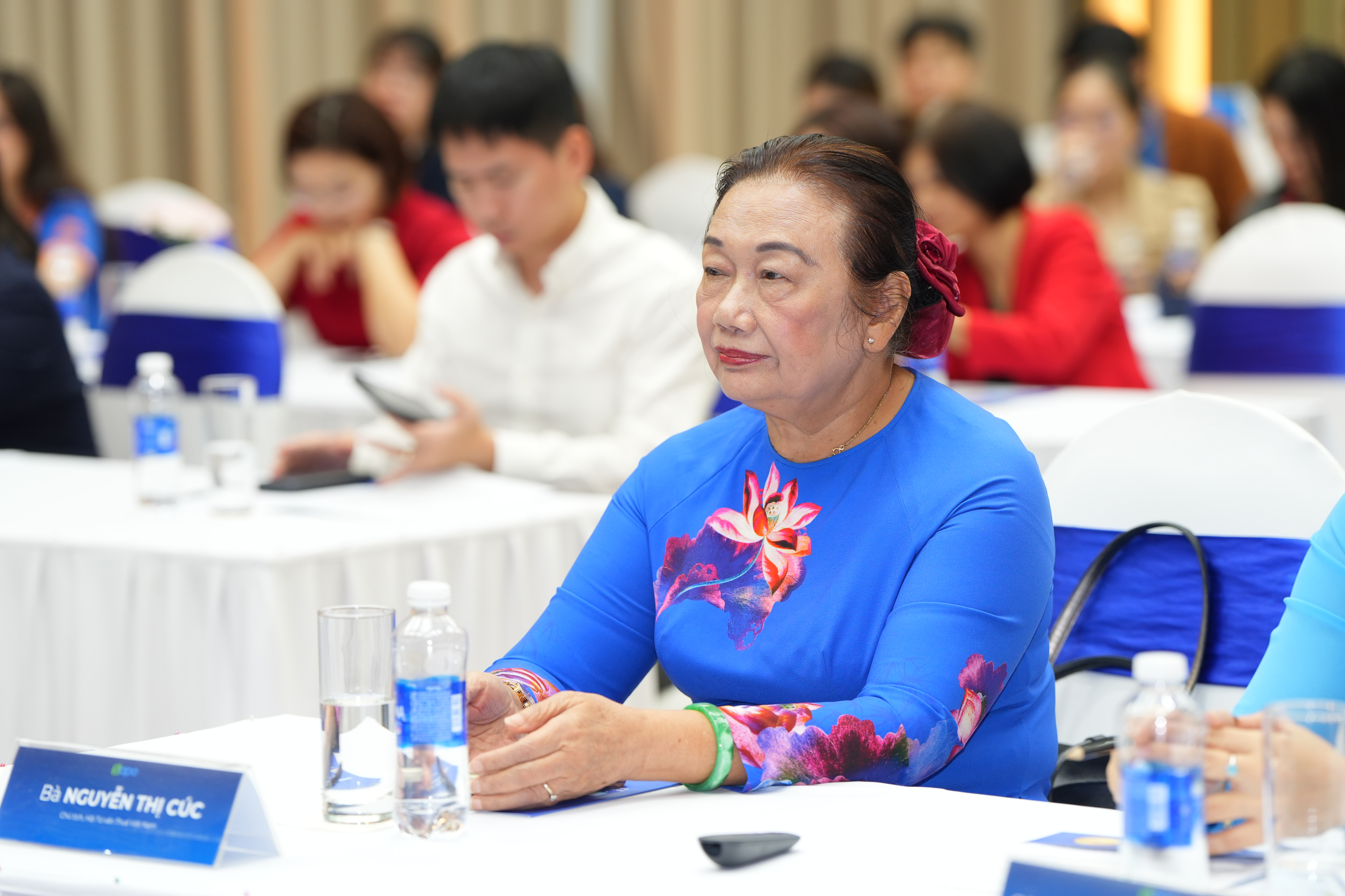 Bà Nguyễn Thị Cúc, Chủ tịch Hội Tư vấn Thuế Việt Nam. 