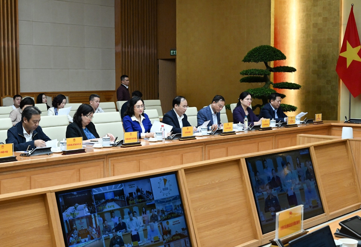 Các thành viên&nbsp;Ban Chỉ đạo﻿ tham dự phiên họp. Ảnh: Nhân Dân